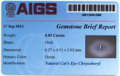 Gem Report