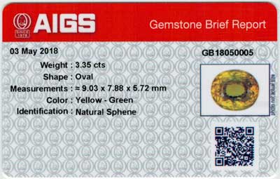 Gem Report