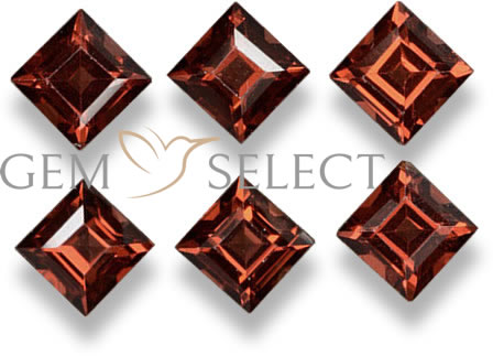 الكثير من أحجار عقيق ألماندين من GemSelect - صورة كبيرة