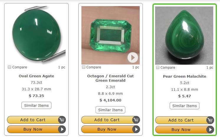 صورة، صفحة منتج في GemSelect
