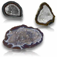 انقر لرؤية الجيود العقيق متعددة الألوان multicolor agate geode