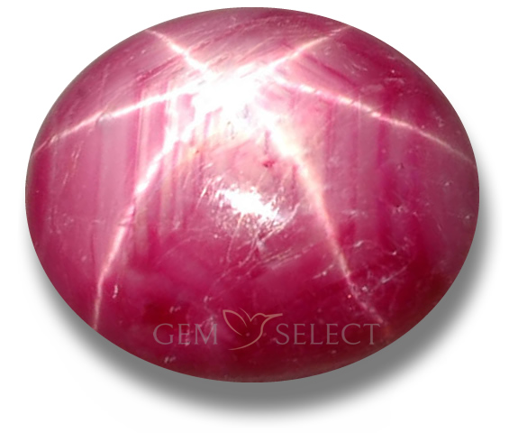 أحجار روبي نجمية كريمة من GemSelect - صورة كبيرة