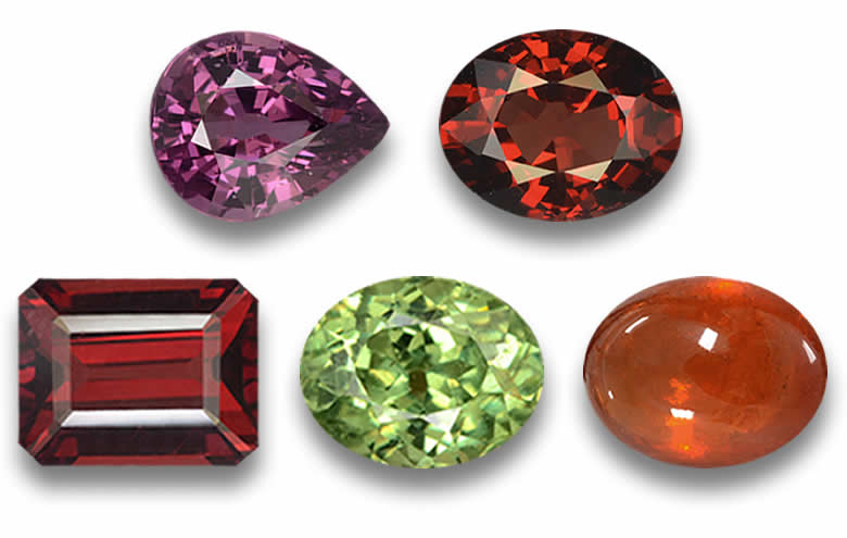 8x6 mm Garnet Gems - Natural Loose 8x6 Garnets | GemSelect