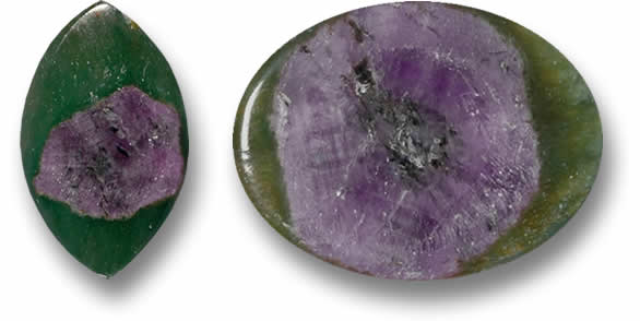 روبي فضفاض في Fuchsite للبيع