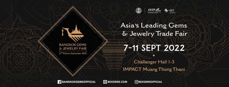 معرض بانكوك للأحجار الكريمة والمجوهرات 2022 – حقوق الصورة: www.bkkgems.com