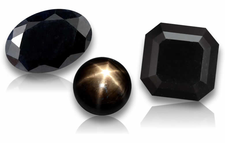 Loose Black Sapphire - Shop Natural Black Sapphire Stones, Faceted and Cabochons for Jewelry