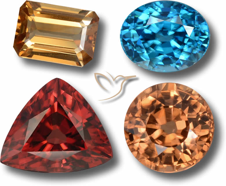 أحجار كريمة زركون في GemSelect