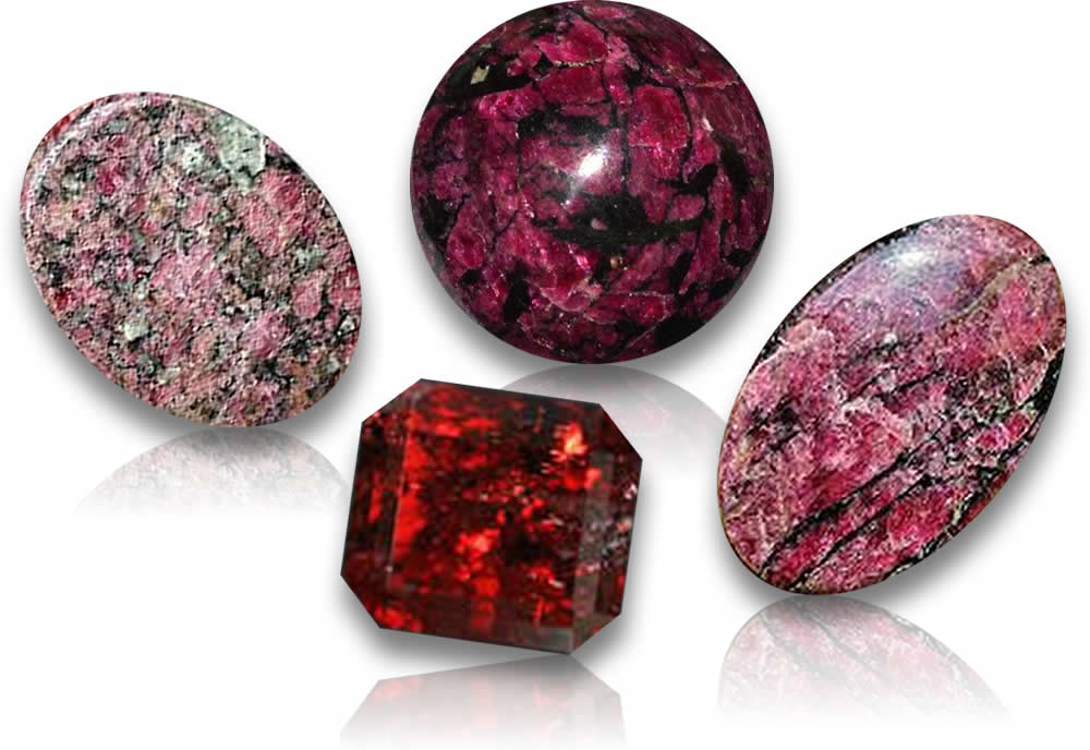 أحجار كريمة Eudialyte