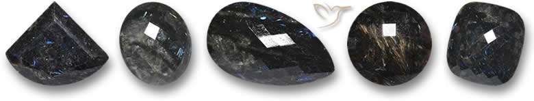 Nuummite أحجار كريمة