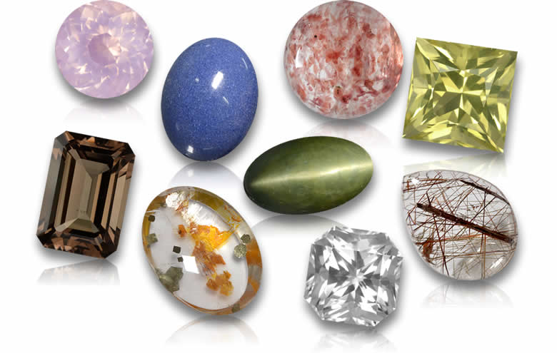 Shop Loose Quartz: Clear, Natural Smoky, Rutilated, Milky Quartz