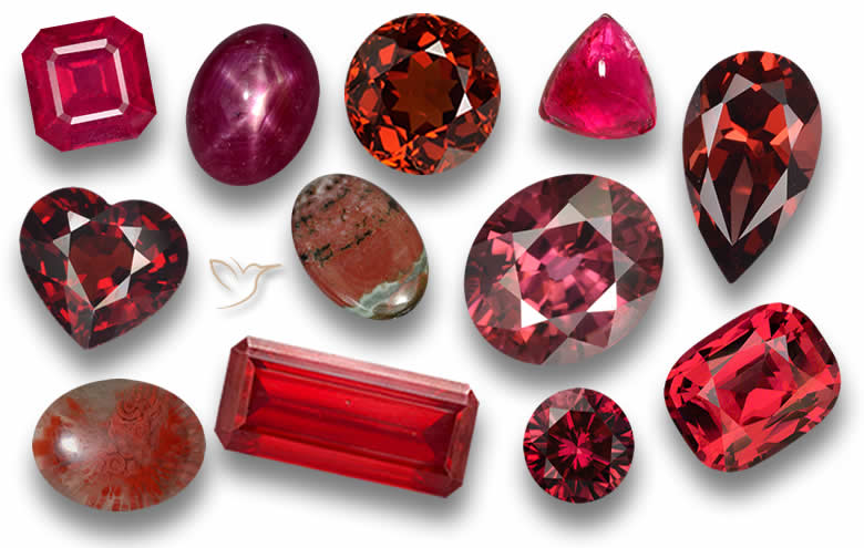 Red Gemstones | Natural Loose Red Gems for Sale