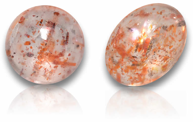 Sunstone Cabochons: Oval, Round and more Shapes for Jewelry. Wholesale Sunstone Cabochons