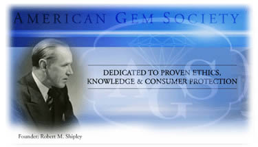 روبرت. إم شيبلي مؤسس American Gem Society (AGS)