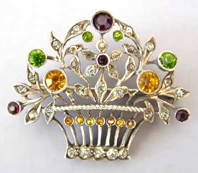 العتيقة معجون بروش Antique Paste Brooch