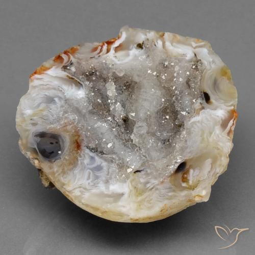 44.83ct طبيعي متعدد الألوان جيود عقيق, فانسى, غير شفاف