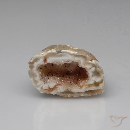 57.88ct طبيعي متعدد الألوان جيود عقيق, فانسى, غير شفاف