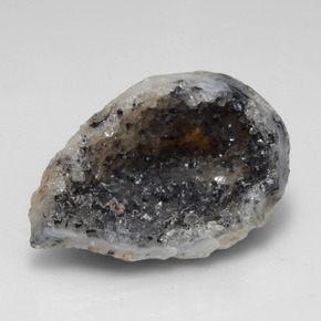 جيود عقيق متعدد الألوان طبيعي، شكل خيالي، 38.56 قيراط، غير شفاف