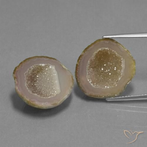 أحجار جيود عقيق متعدد الألوان طبيعية، شكل خيالي، غير شفاف، وزنها 22.14 قيراط