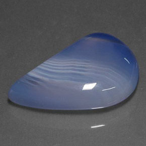 عقيق متعدد الألوان طبيعي، شفاف، 18.69 قيراط، شفاف / نصف شفاف