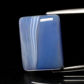 عقيق متعدد الألوان طبيعي، شفاف، 17.25 قيراط، شفاف / نصف شفاف