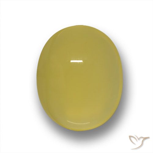 4.05ct طبيعي أصفر توسكانا عقيق, بيضوي, نصف شفاف, Photo A