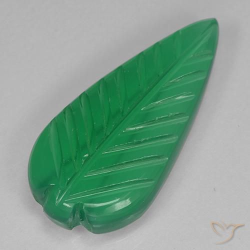4.07ct طبيعي أخضر مصفر عقيق, فانسى, نصف شفاف