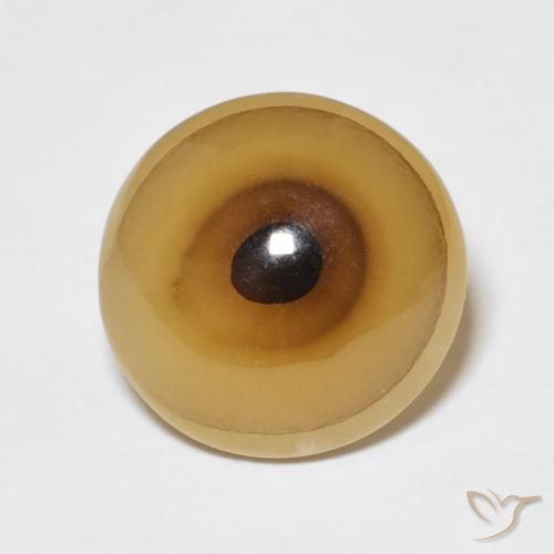 5.38ct طبيعي متعدد الألوان عقيق, بيضوي, نصف شفاف
