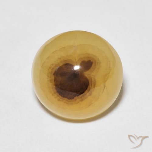 7.75ct طبيعي متعدد الألوان عقيق, بيضوي, نصف شفاف