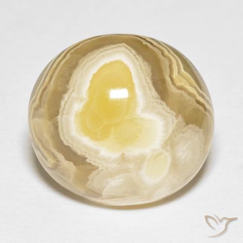 22.35ct طبيعي متعدد الألوان عقيق, بيضوي, غير شفاف