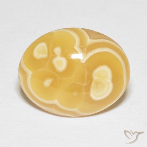 14.41ct طبيعي متعدد الألوان عقيق, بيضوي, غير شفاف