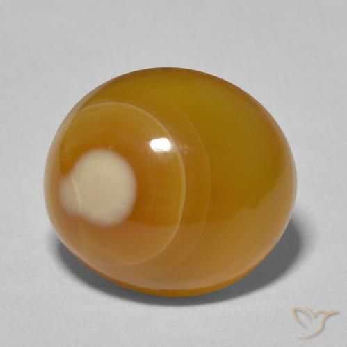 10.03ct طبيعي متعدد الألوان عقيق, بيضوي, غير شفاف