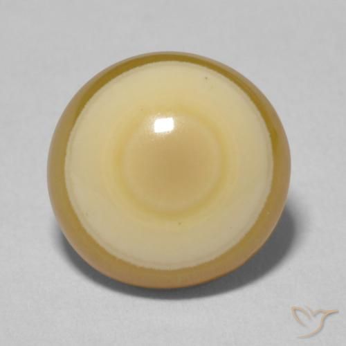 6.44ct طبيعي متعدد الألوان عقيق, دائري, غير شفاف