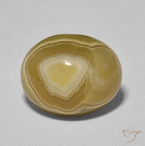 7.86ct طبيعي متعدد الألوان عقيق, بيضوي, غير شفاف