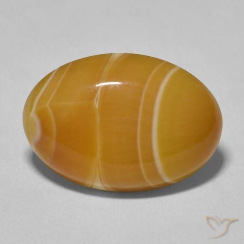 9.57ct طبيعي متعدد الألوان عقيق, بيضوي, غير شفاف