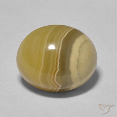 7.43ct طبيعي متعدد الألوان عقيق, بيضوي, غير شفاف, Photo A