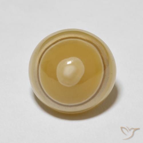 11.95ct طبيعي متعدد الألوان عقيق, دائري, غير شفاف