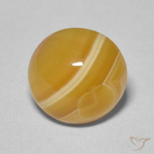 5.05ct طبيعي متعدد الألوان عقيق, دائري, غير شفاف, Photo A