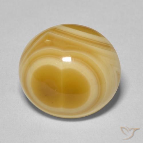 10.80ct طبيعي متعدد الألوان عقيق, بيضوي, غير شفاف