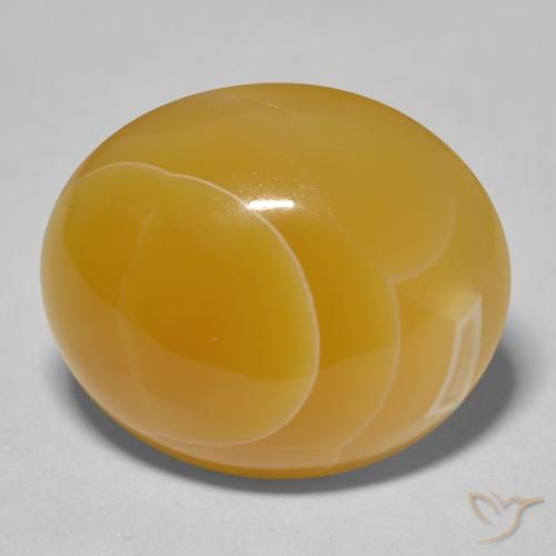 25.06ct طبيعي متعدد الألوان عقيق, بيضوي, غير شفاف, Photo A