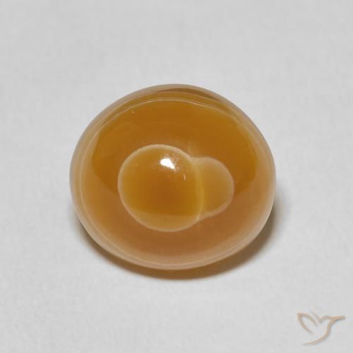 9.06ct طبيعي متعدد الألوان عقيق, بيضوي, غير شفاف