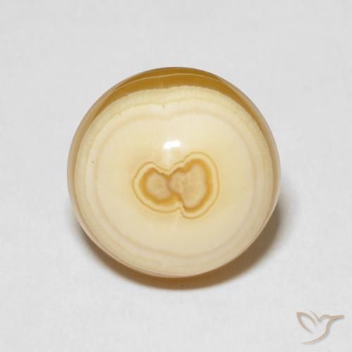 12.10ct طبيعي متعدد الألوان عقيق, دائري, غير شفاف