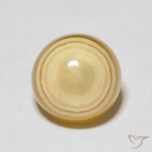9.66ct طبيعي متعدد الألوان عقيق, دائري, غير شفاف