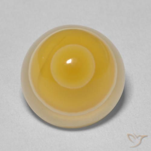 12.46ct طبيعي متعدد الألوان عقيق, دائري, غير شفاف
