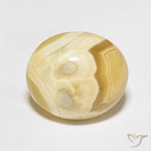 11.12ct طبيعي متعدد الألوان عقيق, بيضوي, غير شفاف