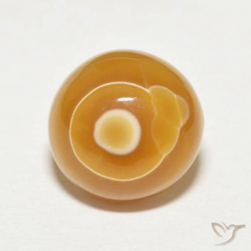 10.42ct طبيعي متعدد الألوان عقيق, دائري, غير شفاف