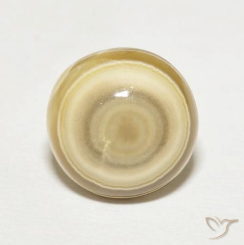7.22ct طبيعي متعدد الألوان عقيق, دائري, غير شفاف