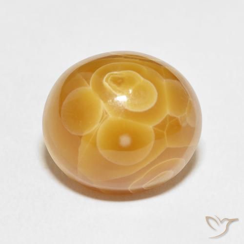 18.75ct طبيعي متعدد الألوان عقيق, بيضوي, غير شفاف