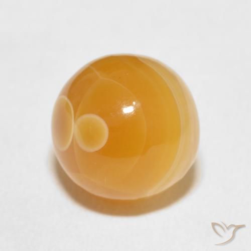 10.54ct طبيعي متعدد الألوان عقيق, جسم كروى / الكرة, غير شفاف