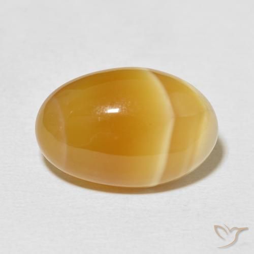 16.21ct طبيعي متعدد الألوان عقيق, بيضوي, غير شفاف