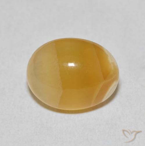 8.21ct طبيعي متعدد الألوان عقيق, بيضوي, غير شفاف